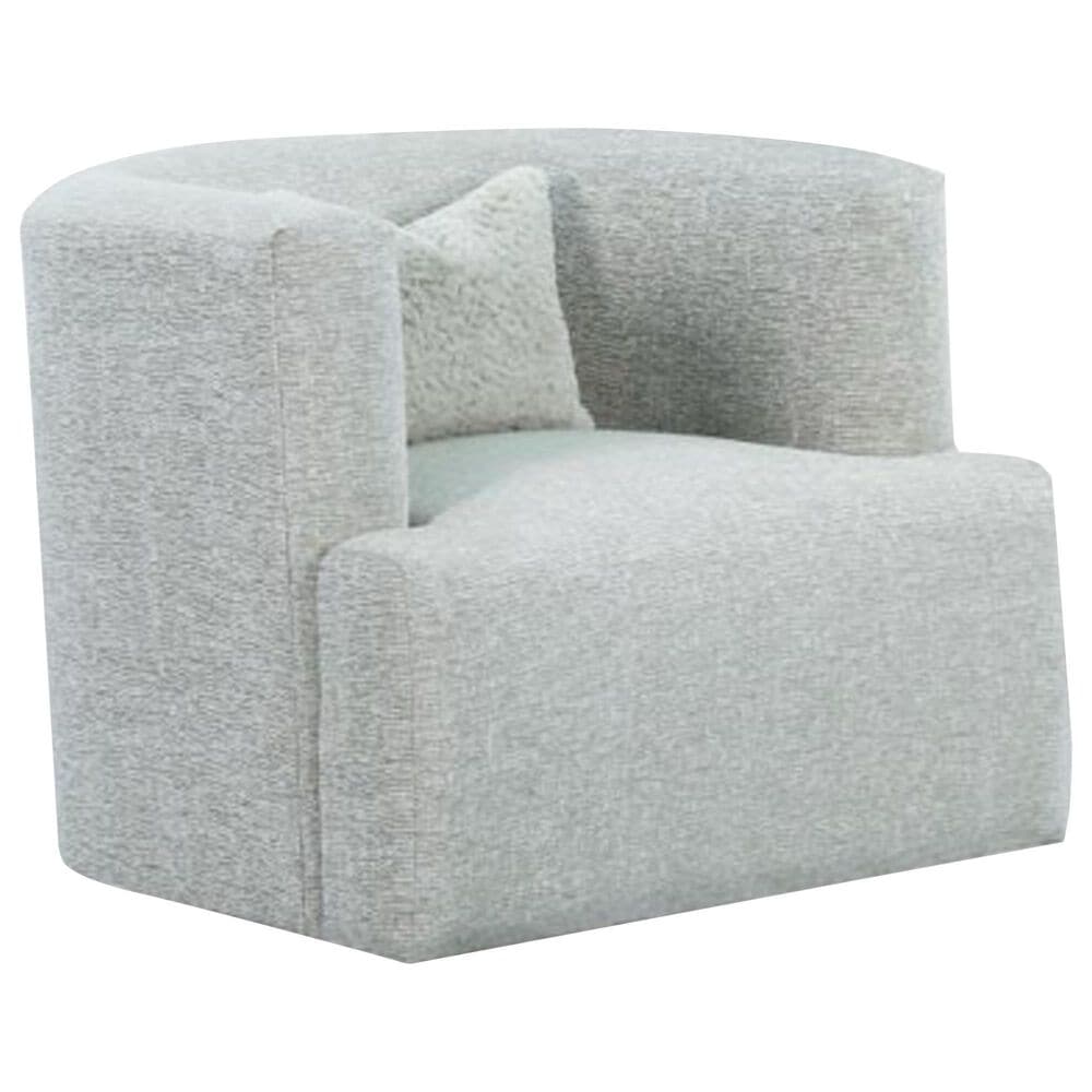 Aria Designs Adriaan Chair and Ottoman in Opal, , large