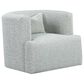Aria Designs Adriaan Chair and Ottoman in Opal, , large