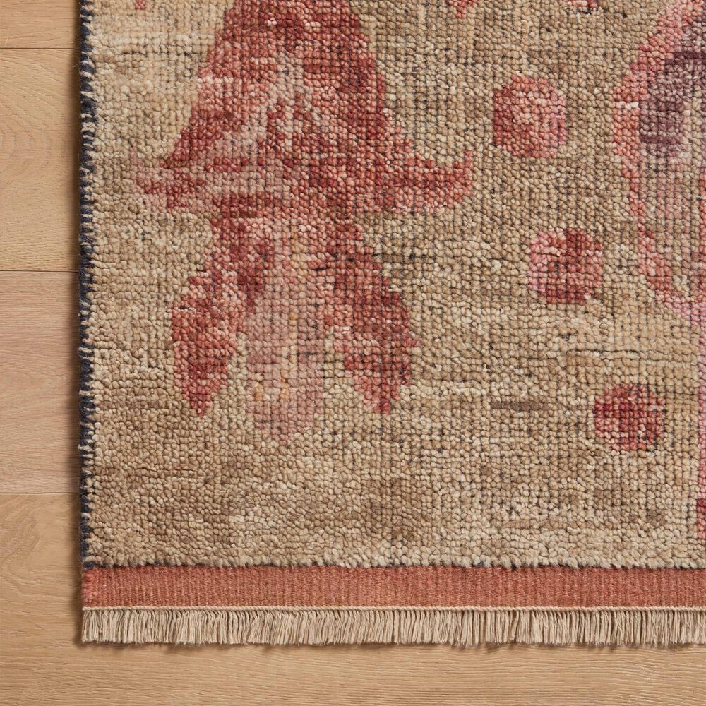 Loloi Granada Multicolor and Merlot 2&#39; x 3&#39; Area Rug, , large