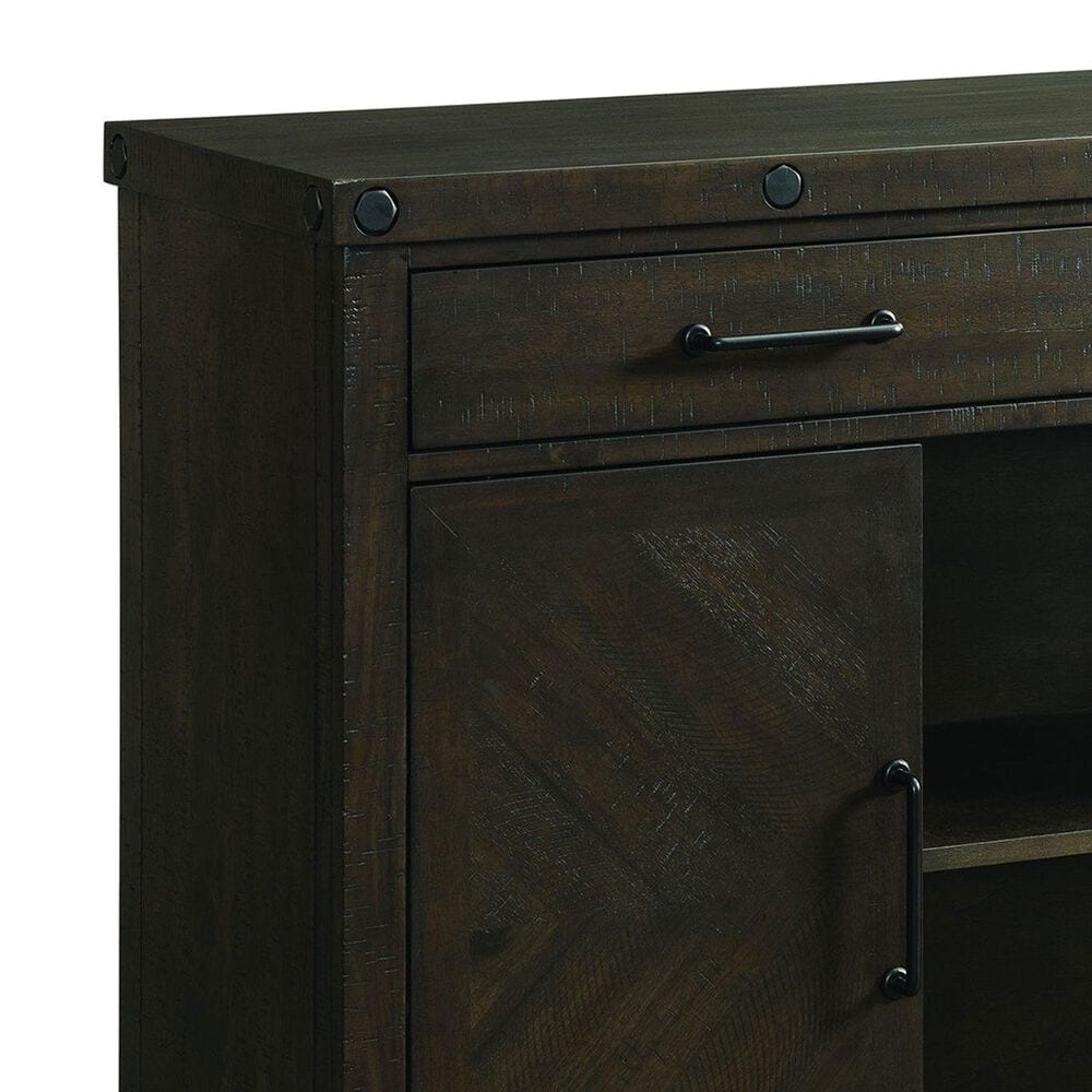 Mayberry Hill Colorado 2-Drawer Server in Charcoal and Black, , large