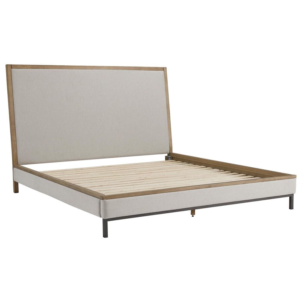 Ashley Tomtyn California King Upholstered Bed  in Light Brown, , large