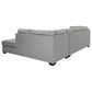 Signature Design by Ashley Falkirk 2-Piece Right Facing Sleeper Sectional with Chaise in Steel, , large