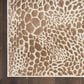 Nourison Desire Camel and Silver 5"3" x 7"3" Area Rug, , large