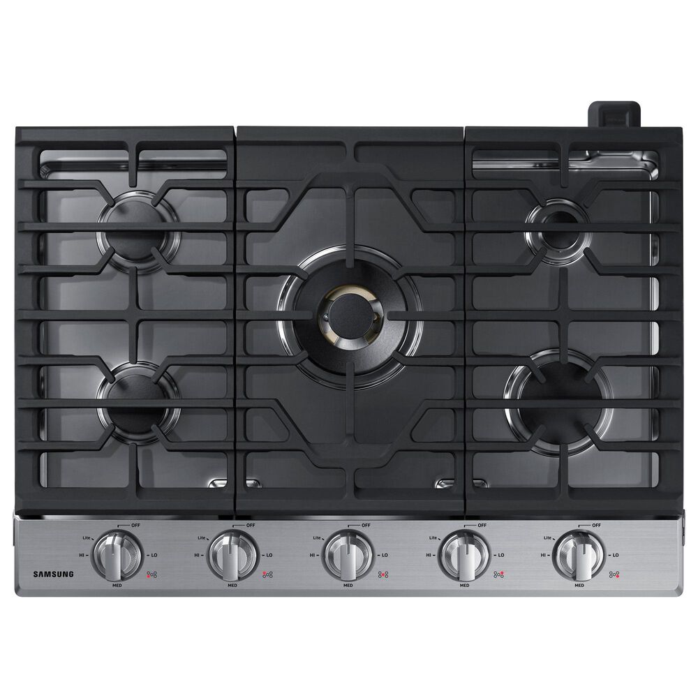 Samsung Bespoke 2-Piece Kitchen Package with Bespoke 30" Combination Wall Oven and 30" Gas Cooktop in Stainless Steel, , large