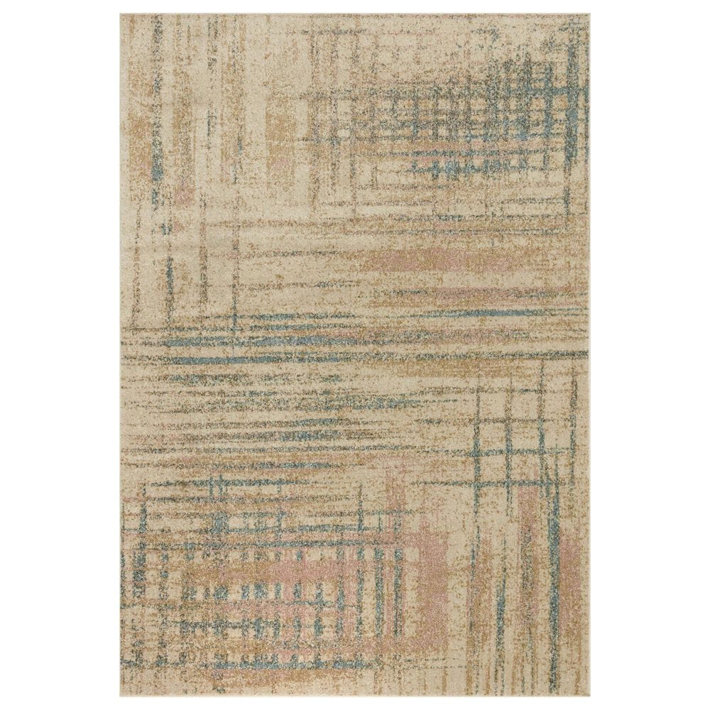 Loloi II Bowery 2'3" x 4' Beige Area Rug, , large