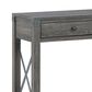 Ashley Freedan Console Sofa Table in Grayish Brown, , large