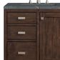 James Martin Vanities Addison 30" Single Bathroom Vanity in Mid-Century Acacia with 3 cm Parisien Bleu Quartz Top and Rectangular Sink, , large