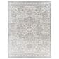 Surya Monaco MOC-2328 8"10" x 12"4" Silver Gray and Ivory Area Rug, , large