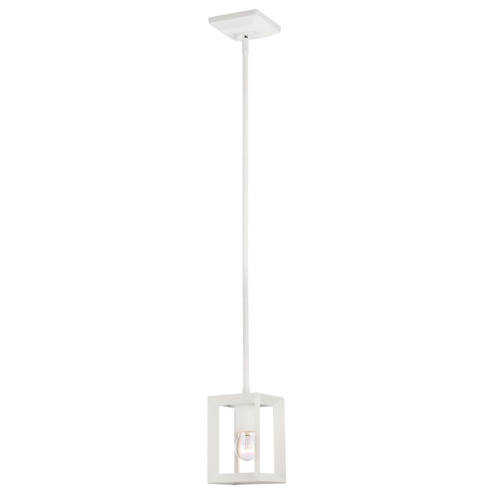 Golden Lighting Smyth 1-Light Mini Pendant in Natural White, , large