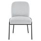 Steve Silver Conrad Pedestal Dining Table and 4 Dining Side Chairs, , large