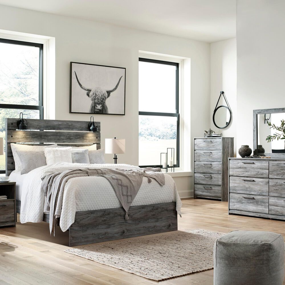 Ashley Baystorm 5 Drawer Chest in Smoke Gray, , large