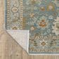 Oriental Weavers Maeve MAE02 Blue and Rust 3"3" x 5" Area Rug, , large