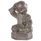 Alfresco Home Dreaming Buddha Patio Statue in Brown, , large