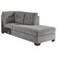 Ashley Marleton 2-Piece Right Facing Sleeper Sectional with Chaise in Gray, , large