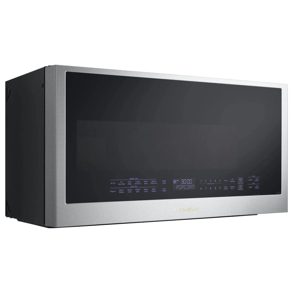 LG Studio 1.7 Cu. Ft. Over-The-Range Convection Microwave Oven in Stainless Steel, , large