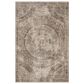 Dalyn Rug Company Sedona Oriental 4" Round Taupe Indoor/Outdoor Area Performance Rug, , large