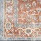 Nourison Astra Machine Washable ASW11 2"2" x 12" Denim and Multicolor Runner, , large