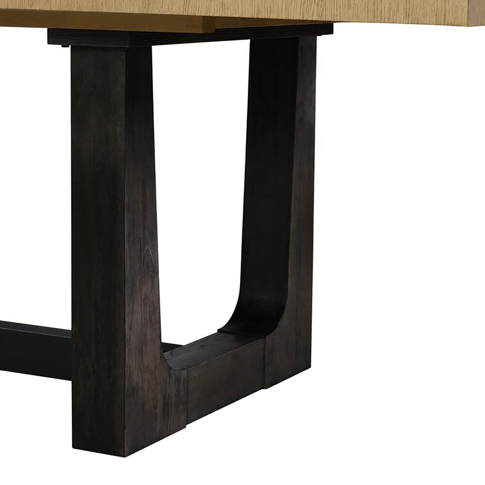 Golden Wave Furniture Sutton Place 7-Piece Rectangular Dining Set in Caramel and Cocoa, , large