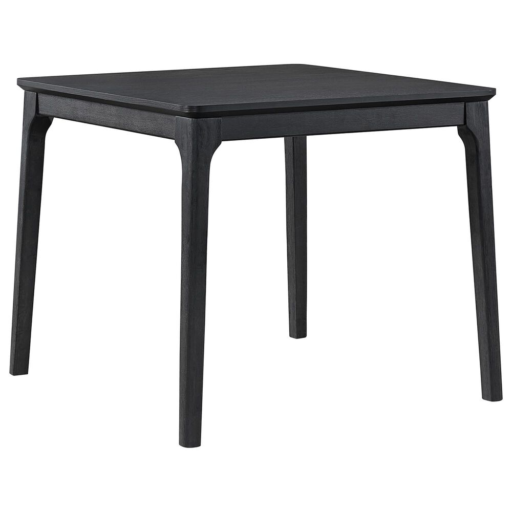 Mayberry Hill Garcia 5-Piece Rectangular Counter Dining Set in Black, , large