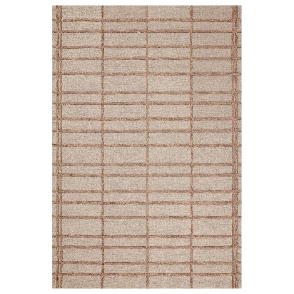 Chris Loves Julia x Loloi Bradley 3" x 7" Rose and Blush Area Rug, , large