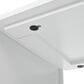 HOMLUX 56" Kitchen Island with Extended Table in White, , large
