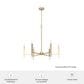 Hunter Sunjai 6-Light Chandelier in Alturas Gold, , large