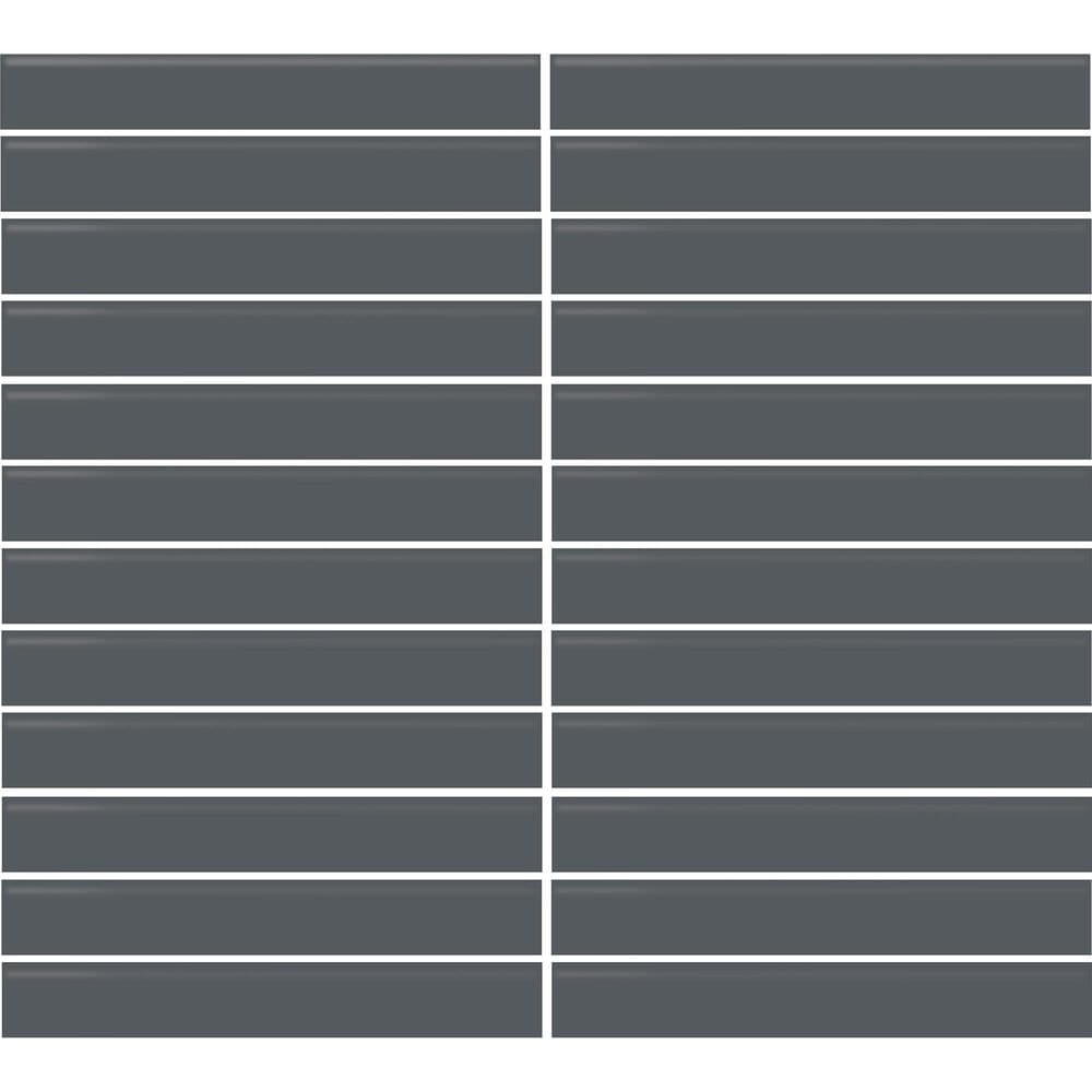 Dal-Tile Color Wheel Chalkboard 12"" X 10"" Ceramic Mosaic Sheet, , large
