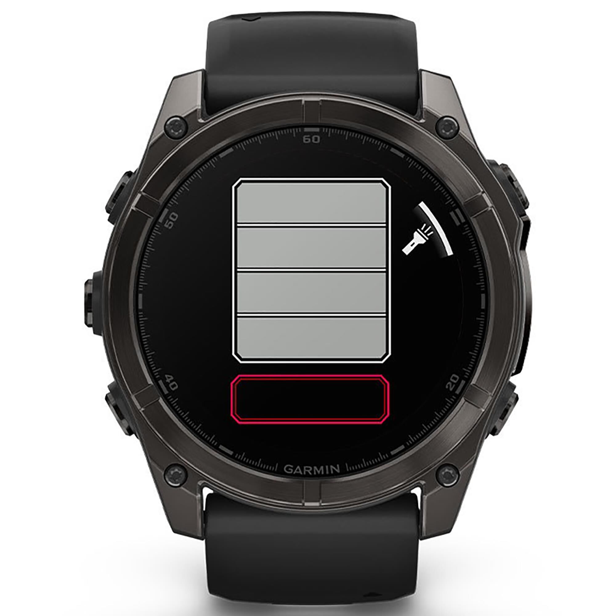 Garmin Fenix 8 Sapphire AMOLED Smartwatch 51mm Carbon Gray DLC