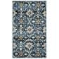 Safavieh Amsterdam AMS113M-3 3" x 5" Blue/Creme Area Rug, , large