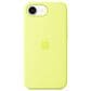 Apple Silicone Case for iPhone 16e in Neon Yellow, , large