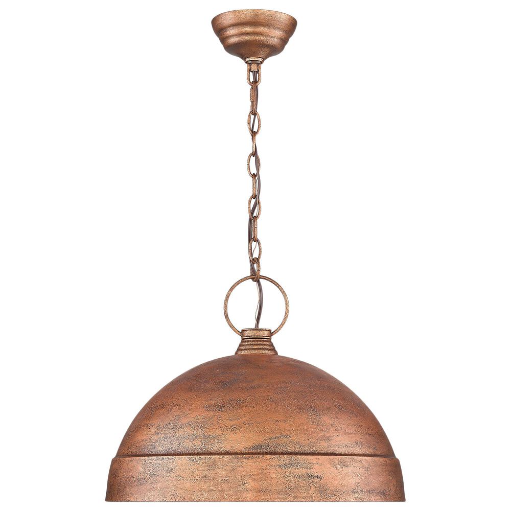 Golden Lighting Lincoln 1-Light Pendant in Vintage Copper, , large