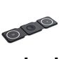 Pom Gear Magstation 3-In-1 Foldable Wireless Charging Pad in Black, , large