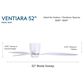 Minka-Aire Ventiara 52" LED Flush Mount Indoor/Outdoor Ceiling Fan in Flat White, , large