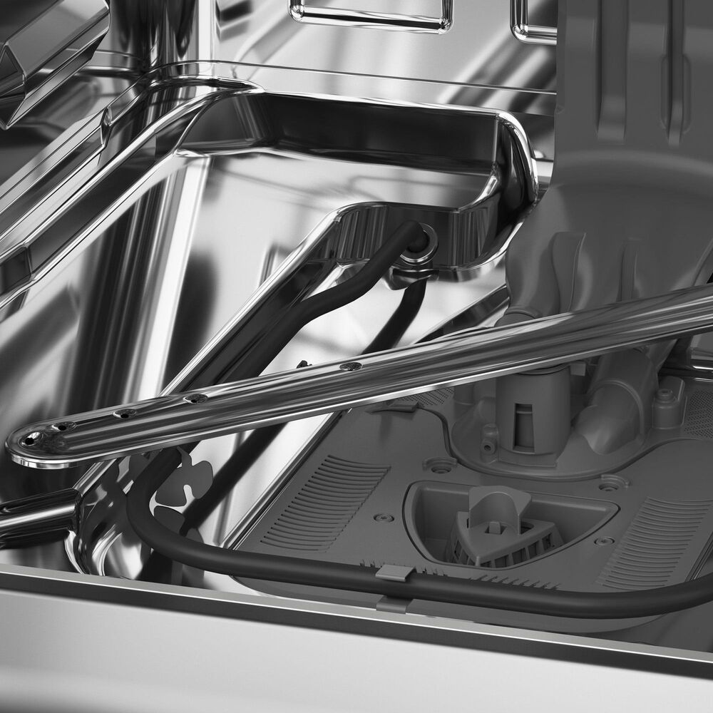 KitchenAid 24&quot; Built-In Bar Handle Third Rack Dishwasher with Stemware Shield and Stemware Clips in PrintShield Stainless Steel, , large