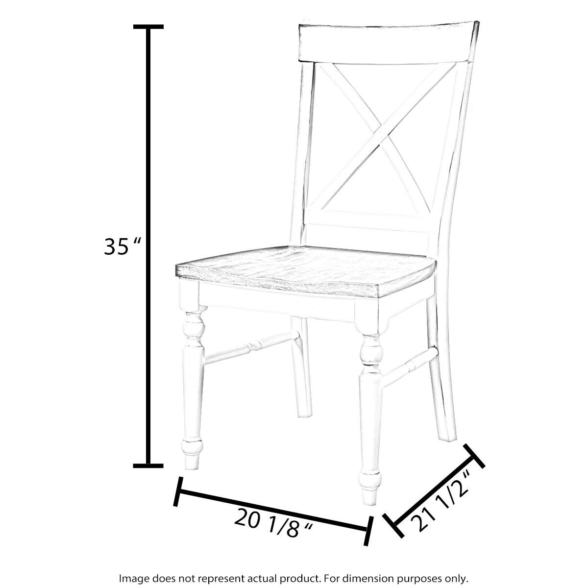 Safavieh franklin x back chairs outlet