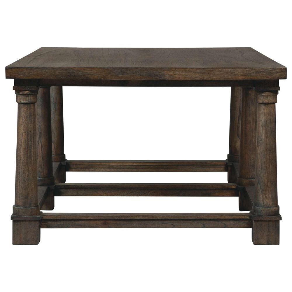 Hekman Linwood Large Rectangular Coffee Table in Brown, , large