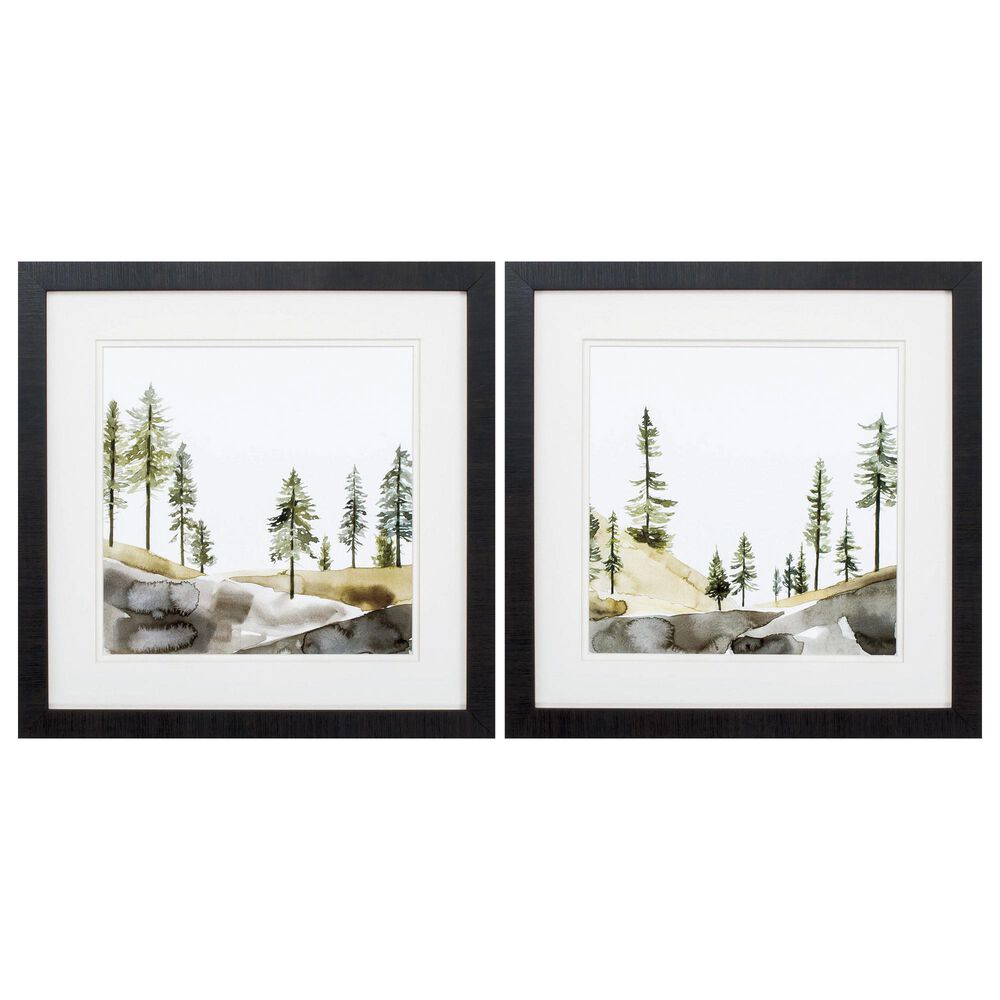 Propac "Pine Hill" Wall Art in Green (Set of 2), , large
