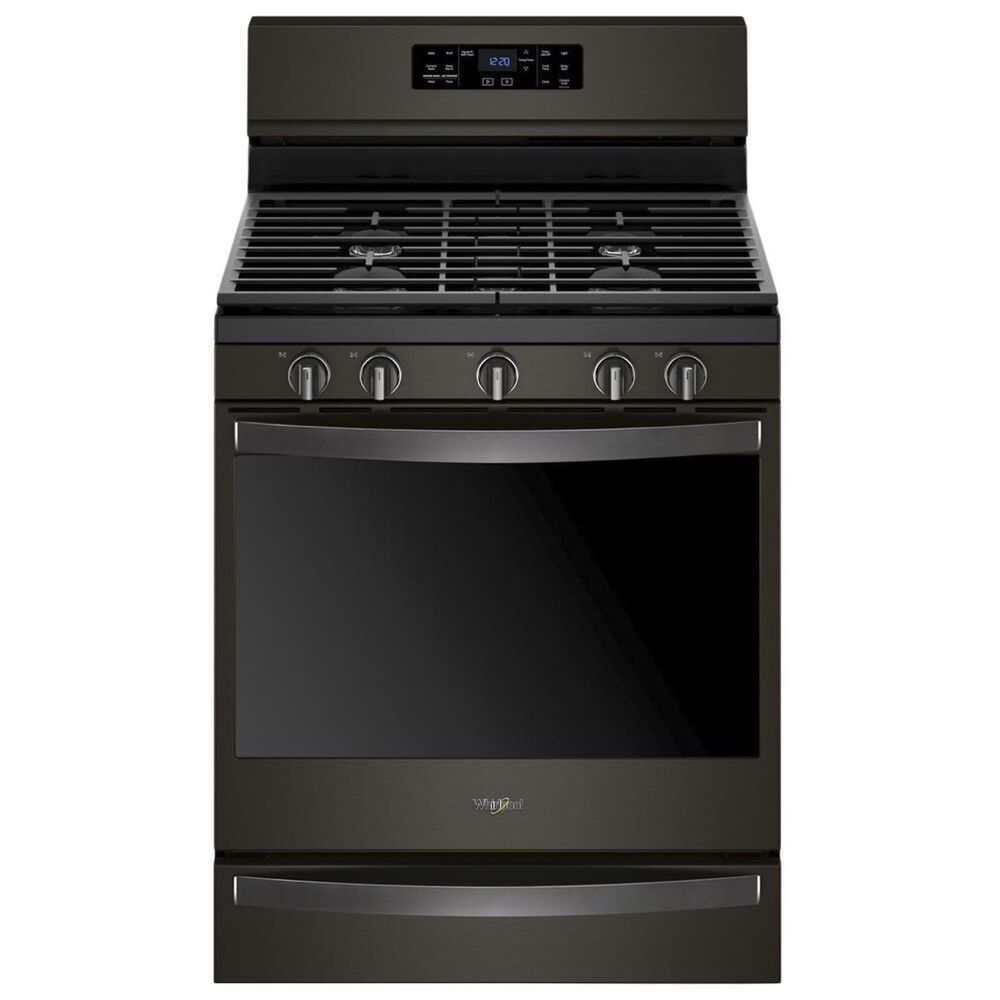 Whirlpool 5.8 Cu. Ft. Freestanding Gas Range in Black Stainless, , large