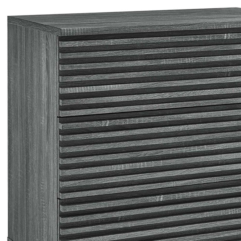 Modway Render 3-Drawer Bachelor's Chest in Charcoal, , large