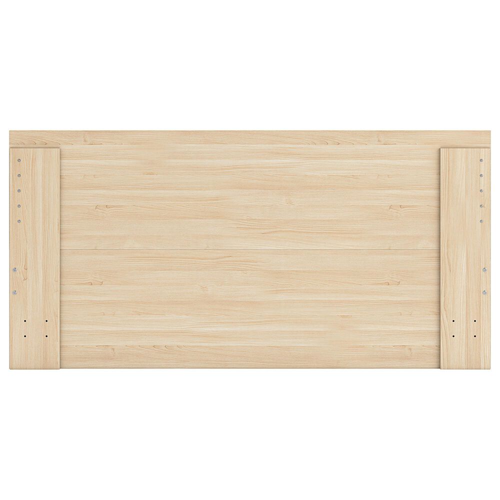 Ashley Onita Queen Panel Platform Bed with 2 Side Storage in Natural, , large