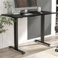 Furniture of America Villalobos Adjustable Office Desk in Black, , large