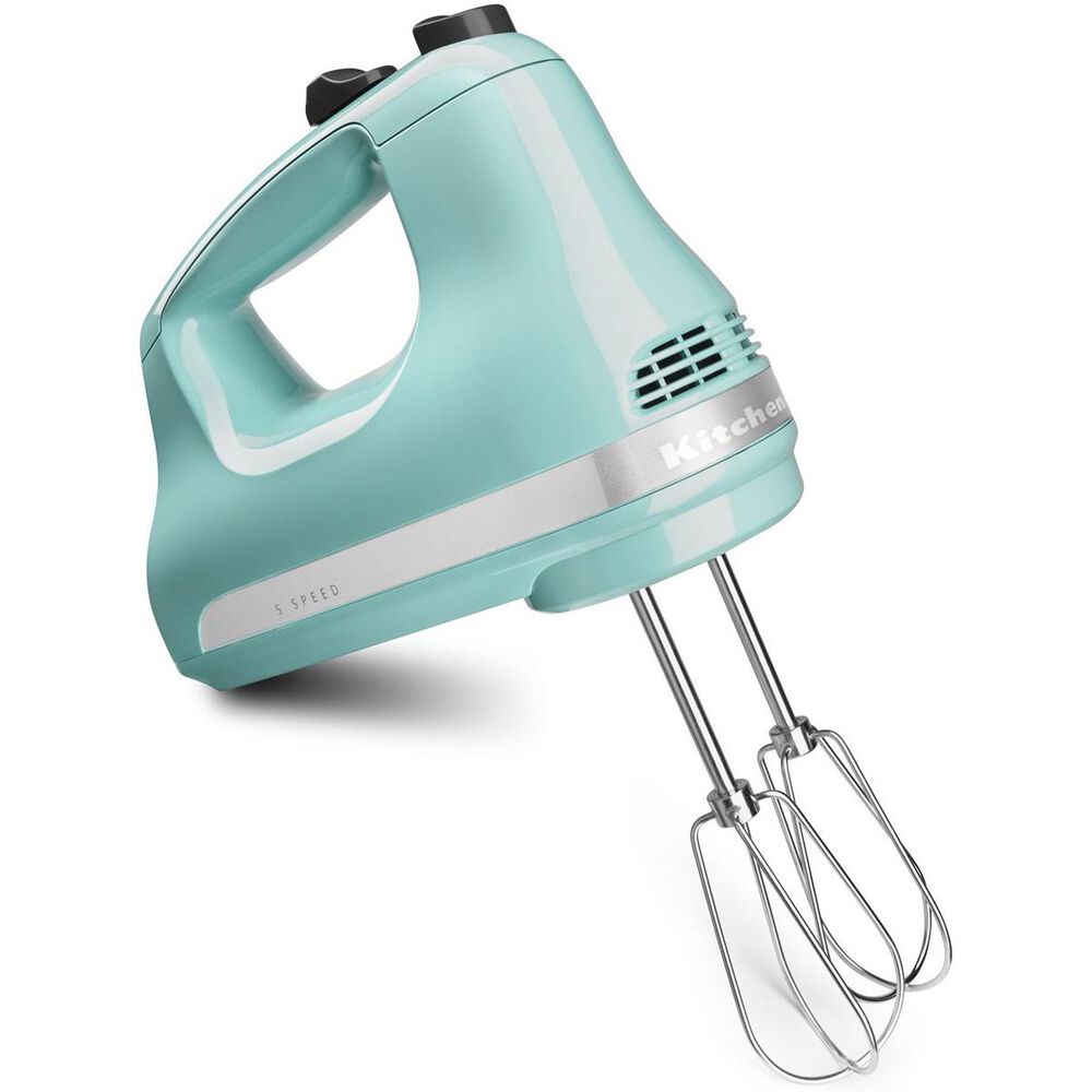 KitchenAid 5-Speed Ultra Power Hand Mixer in Aqua Sky, , large