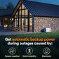 Generac Guardian 22000-Watt Home Backup Generator with 200 Amp Transfer Switch, , large