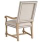 Lexington Home Brands Montecito Anderson Arm Chair in Light Chestnut and Ivory, , large