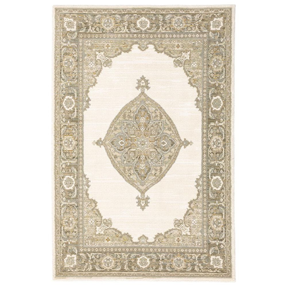 Oriental Weavers Andorra 7939D 2"6" x 12" Beige Runner, , large
