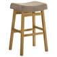 Armen Living Lenon Bar Height Stool in Amber Glow, , large