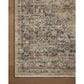 Loloi Heritage 8" x 10" Sage and Navy Area Rug, , large