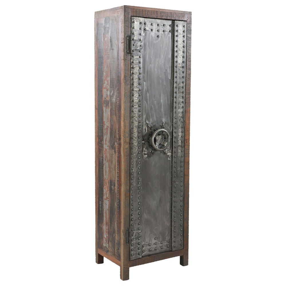 Home Trends & Design Steampunk Cabinet in Brown and Gunmetal, , large