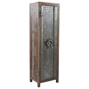 Home Trends & Design Steampunk Cabinet in Brown and Gunmetal, , large