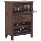Sterling Timber 2-Drawer Wine Cabinet with Wine Racks in Brown, , large